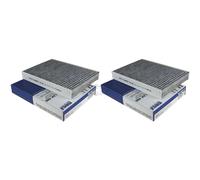 2x MAHLE / Knecht Filtre D'Habitacle Air À L'Intérieur Filtre à Pollen LAK 686
