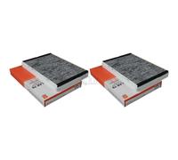 2X MAHLE / KNECHT Filtre D'Intérieur Filtre À Pollen Filtre D'Intérieur LAK 75