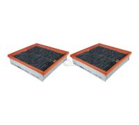 2X MAHLE / KNECHT Filtre D'Intérieur Filtre À Pollen LAK 148