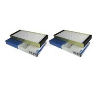 2X MAHLE / KNECHT Filtres Intérieurs Air Intérieur Filtres À Pollen LA 67
