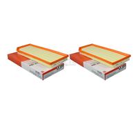 2X MAHLE / KNECHT LX 1262 Filtre À Air