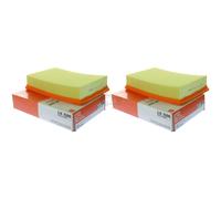 2X MAHLE / KNECHT LX 1596 Filtre À Air
