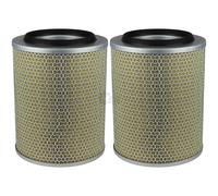 2X MAHLE / KNECHT LX 92 Filtre À Air Pour Mercedes T2/LN1 Fourgon/Kombi