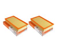 2x MAHLE / Knecht LX 942 Filtre à Air