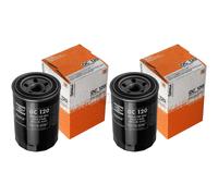 2X MAHLE / KNECHT OC 120 Filtre À Huile