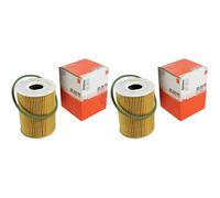 2X MAHLE / KNECHT OX 254D5 Filtre À Huile Pour Porsche Macan 95B