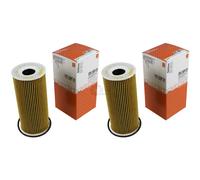 2X MAHLE / KNECHT OX 366D Filtre À Huile