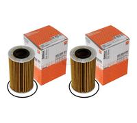 2X MAHLE / KNECHT OX 554D1 Filtre À Huile Pour Lexus IS II GSE2_ ALE2_ USE2_
