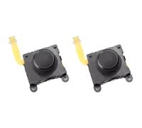 2X Manette Analogique 3D de Remplacement pour PS Vita 1000, Double Joystick Gauche et Droit, Noir de Haute Qualité