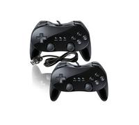 2x Manette Classique Controleur Pour Nintendo Wii