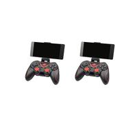 2X Manette de Jeu Android Sans Fil T3 X3 Manette de Jeu Sans Fil BT3.0 Manette pour Téléphone Portable PC Support TV