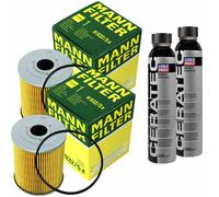 2X MANN-FILTER Filtre À Huile H 932/5 X + 2X LIQUI MOLY Cera Tec 3721