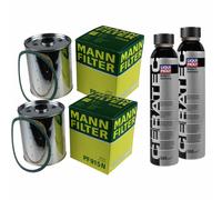 2X MANN-FILTER Filtre À Huile PF 915 N + 2X LIQUI MOLY Cera Tec 3721