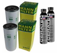 2x MANN-FILTER Filtre À Huile W 962/8 + 2x LIQUI MOLY Cera Tec 3721