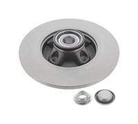 2x MAPCO 15340 Disque de frein Arrière convient pour PEUGEOT PARTNER Tepee 268mm