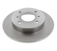 2x MAPCO 15507 Disque de frein Arrière pour NISSAN ALMERA II Hatchback (N16)