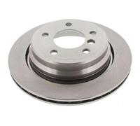 2x MAPCO 15651 Disque de frein Arrière pour BMW 5 Limousine (E39) 298mm