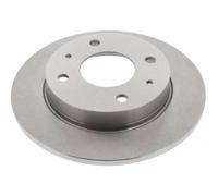 2x MAPCO 25658 Disque de frein Arrière pour MITSUBISHI COLT VI (Z3A, Z2A) 250mm