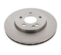 2x MAPCO 25809 Disque de frein Avant convient pour MERCEDES-BENZ A-Klasse (W169)