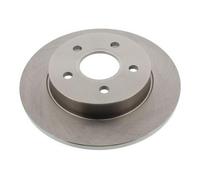 2x MAPCO 25815 Disque de frein Arrière pour FORD Focus II Kombi (DA, FFS, DS)