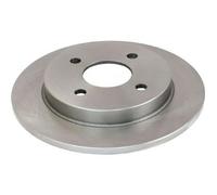 2x MAPCO Disque de frein Arrière pour FORD Fiesta Mk6 3/5 portes (JA8, JR8)