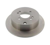 2x MAPCO Disque de frein Arrière pour HYUNDAI i20 (PB, PBT) pour KIA RIO II (JB)