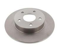 2x MAPCO Disque de frein Arrière pour NISSAN ALMERA TINO (V10) 278mm 45512