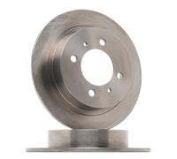 2x MAPCO Disque de frein Arrière pour NISSAN Sunny III 3/5 portes (N14) 234mm