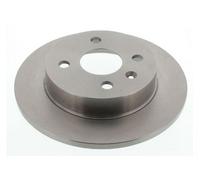 2x MAPCO Disque de frein Arrière pour OPEL Corsa C 3/5 portes (X01) 240mm 15858