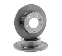 2x MAPCO Disque de frein Arrière pour OPEL Movano B Van (X62) 305mm 25723