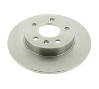 2x MAPCO Disque de frein Arrière pour OPEL Zafira B (A05) 264mm 15859