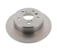 2x MAPCO Disque de frein Arrière pour TOYOTA Highlander I (XU20) 288mm 45554