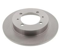 2x MAPCO Disque de frein Arrière pour VOLVO V40 Break (645) 260mm 15543