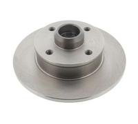 2x MAPCO Disque de frein Arrière pour VW Golf II 3/5 portes (19E, 1G1) 226mm