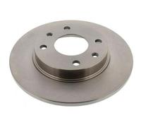 2x MAPCO Disque de frein Avant convient pour PEUGEOT 206 3/5 portes (2A/C) 247mm