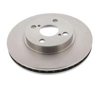 2x MAPCO Disque de frein Avant pour TOYOTA COROLLA Verso (ZER, ZZE12, R1) 255mm