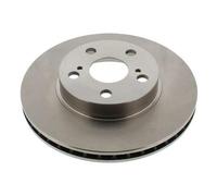 2x MAPCO Disque de frein Avant pour TOYOTA PRIUS 3/5 portes (NHW20) 255mm 25228