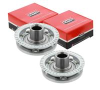 2x MAPCO Hub Avec Anneau ABS Convient pour Audi A3 Siège de Tt Leon Toledo Skoda