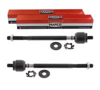 2X MAPCO JOINTS AXIAUX DE RAIL DE DIRECTION Compatible Avec RENAULT CLIO | 19174