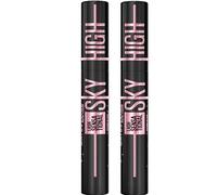 Maybelline New York Sky High Mascara Volumateur et Allongeant Couleur Cosmic Black avec Brosse Flexible pour Cils Longs Définis et Fournis - 2 Cosmétiques