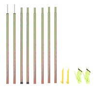 Vidaxl M?Ts De Parasol 2 Pcs 250 Cm Acier Galvanisé