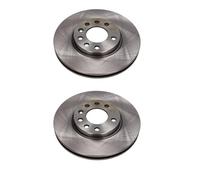 2x Maxgear 19-0804 Disque Avant pour Opel Corsa C X01 Chevrolet Zafira F75