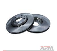 2x Maxgear 19-1285 Disque Avant pour Renault Megane III Dacia Duster Nissan