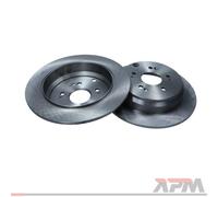2x Maxgear 19-1849 Disque Arrière pour BMW E90 E91 E92 E93 F31 F30 F80 E87