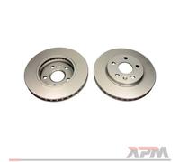 2X Maxgear 19-2815 Disque De Frein Avant