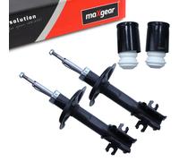 2x Maxgear Amortisseur + Soufflet de Cardan Avant pour Fiat Cinquecento Seicento