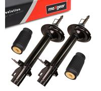 2x Maxgear Amortisseur + Soufflet de Cardan Avant pour Fiat Citroen Peugeot
