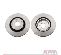 2X Maxgear Disque De Frein Arrière 290 Mm Pour Mercedes-Benz S210 VF210