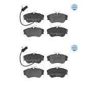 2x Meyle 025 234 4519 / W Plaquettes de Frein Disque Avant pour VW Transporter