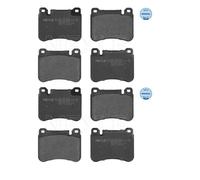 2x Meyle 025 239 4516 Plaquettes de Frein Disque Avant pour Mercedes-Benz W203